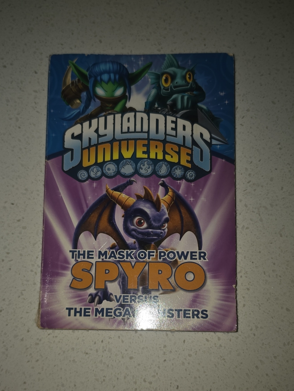 Universe Spyro The Mask of Power - Purple Collectible Packaging